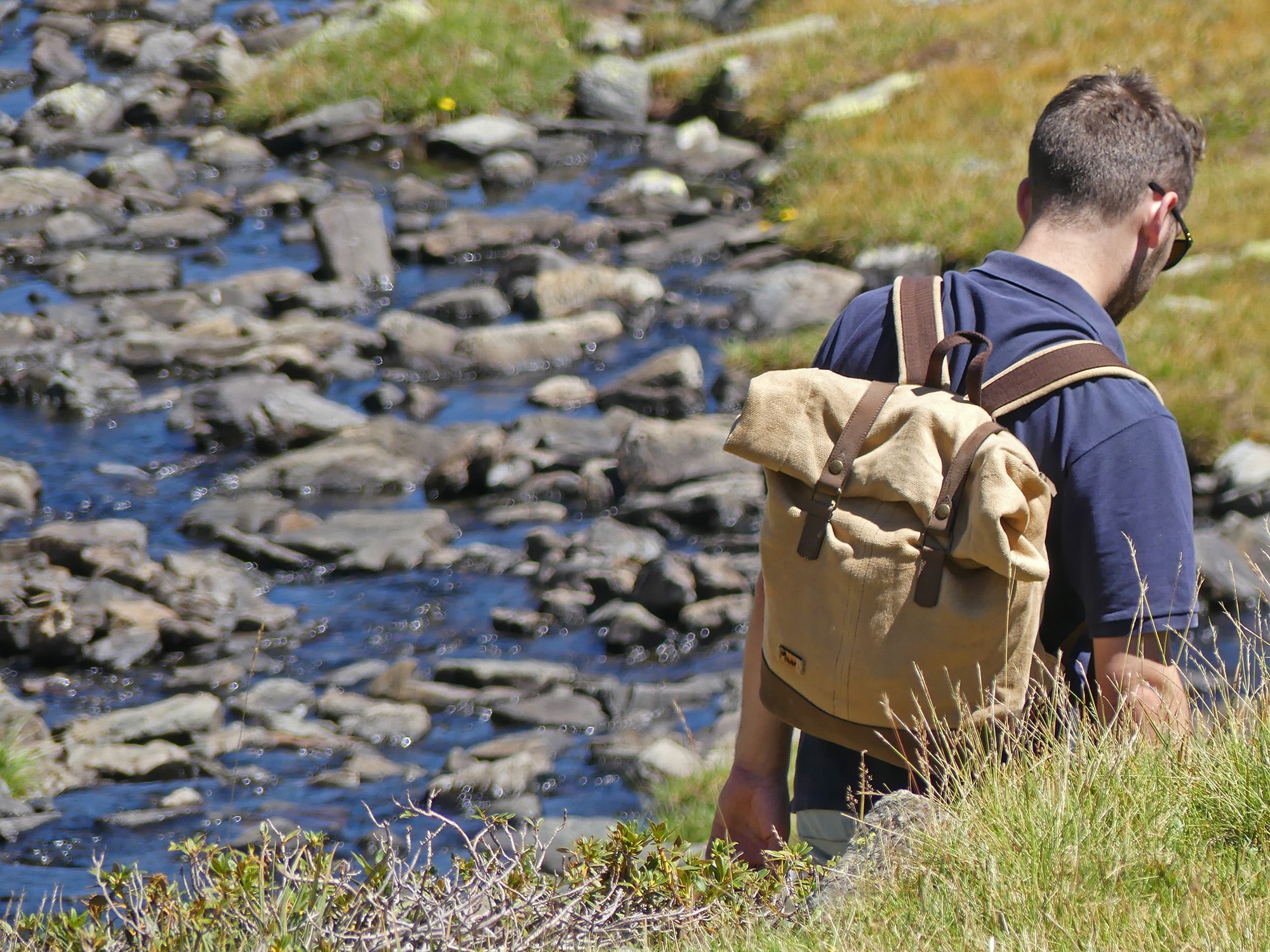 Le sac à dos bosta roll top 