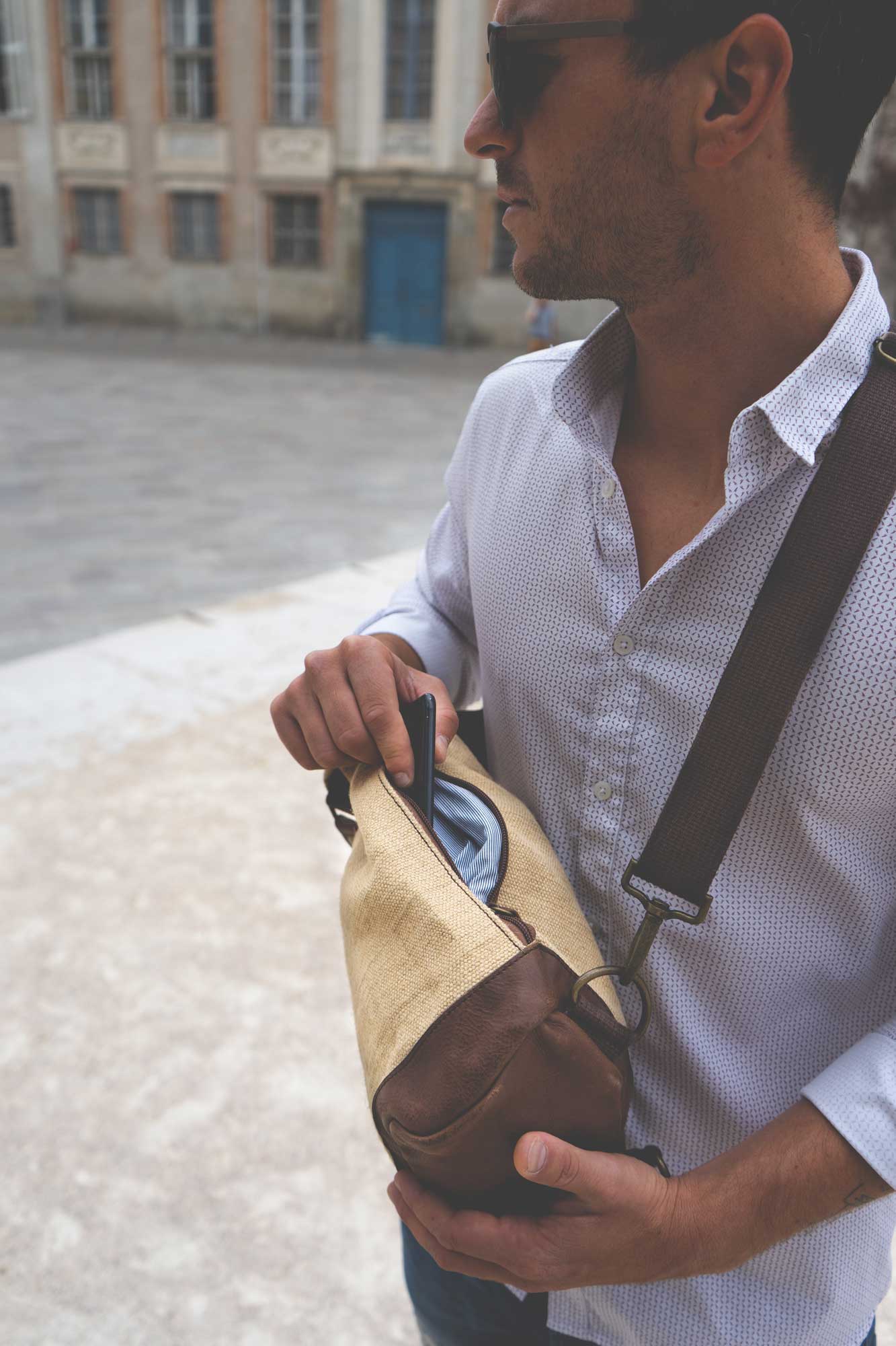 sac a dos bandouliere