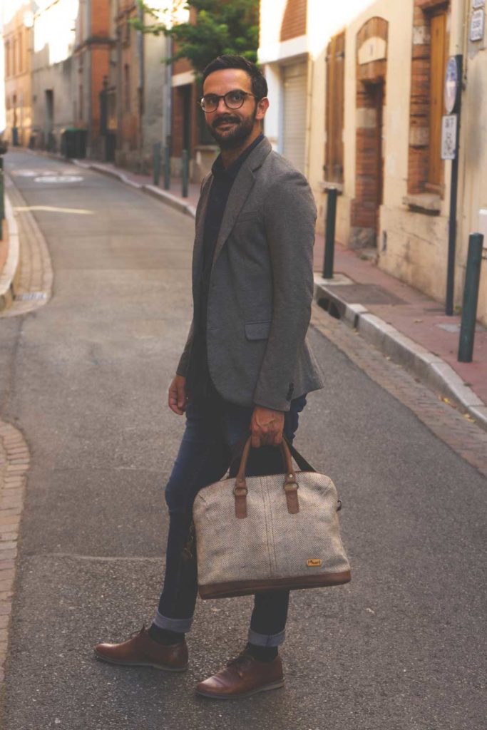 Sacoche ordinateur homme
