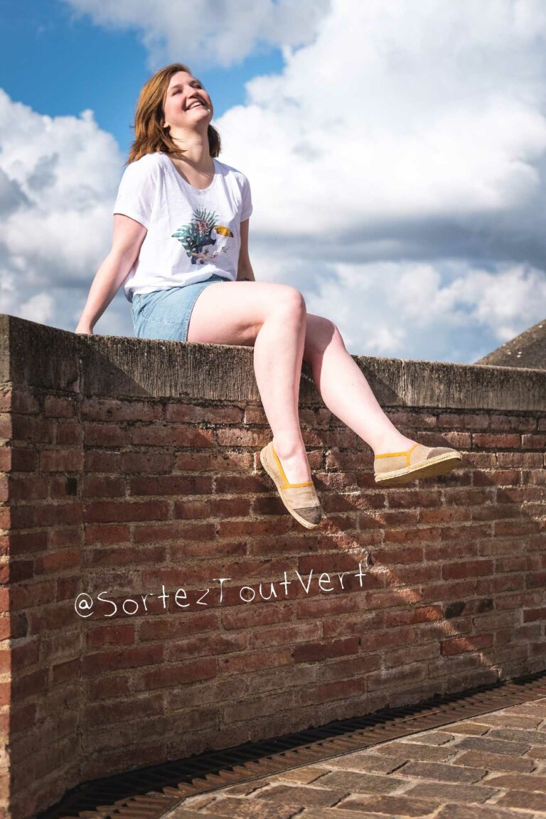 espadrille jaune moutarde