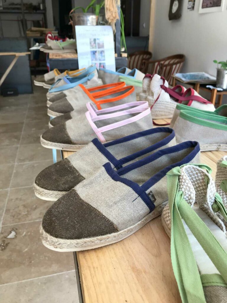 Espadrille made in France fabriquées en france