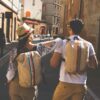 Sac à dos vegan recyclé en jute