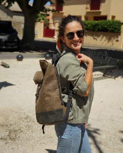 poche ordinateur du sac à dos vélo
