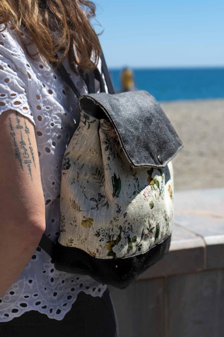 sac à dos en lin marthe