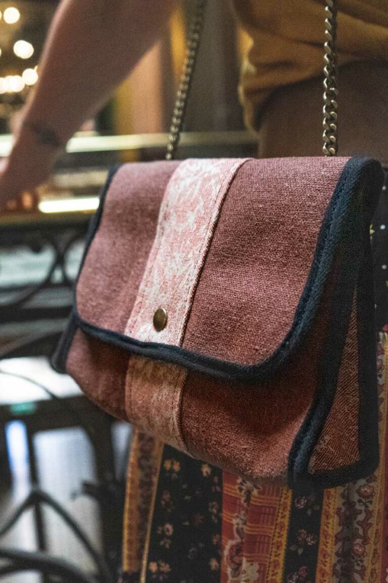 Petit sac à dos en lin français Made in France - Bhallot