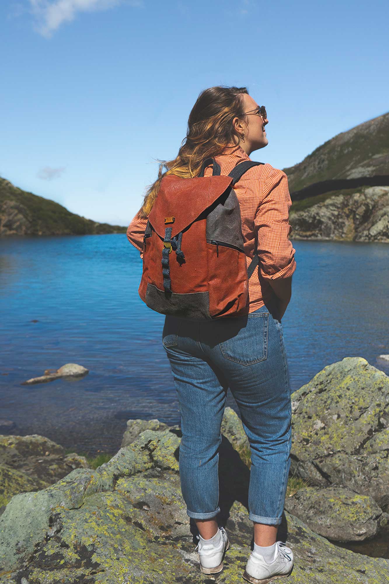 Sac à dos léger en toile en polyester recyclé - écoresponsable